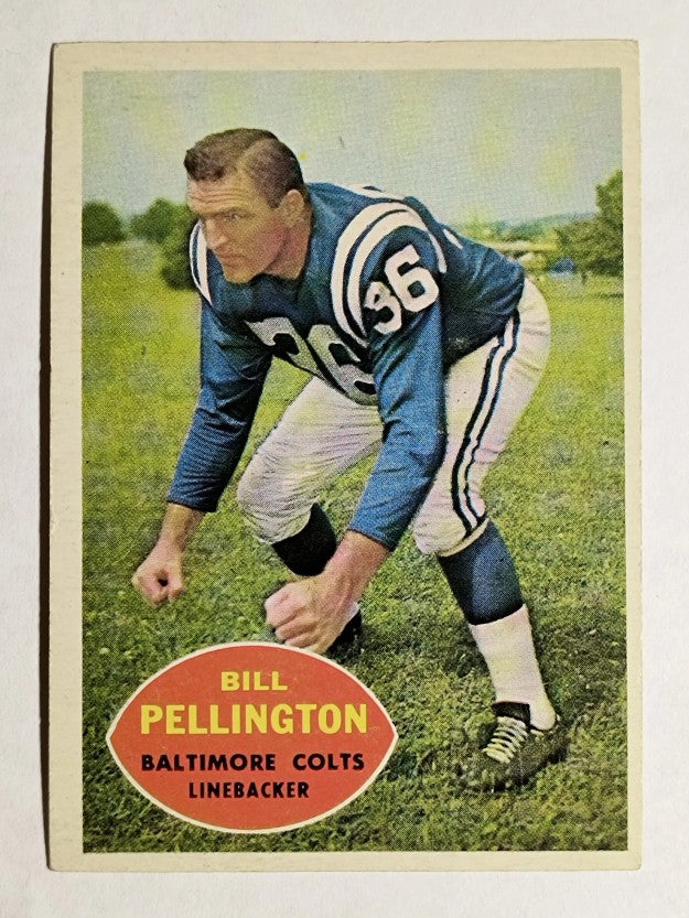 1960 Topps #8 Bill Pellington RC (EX)