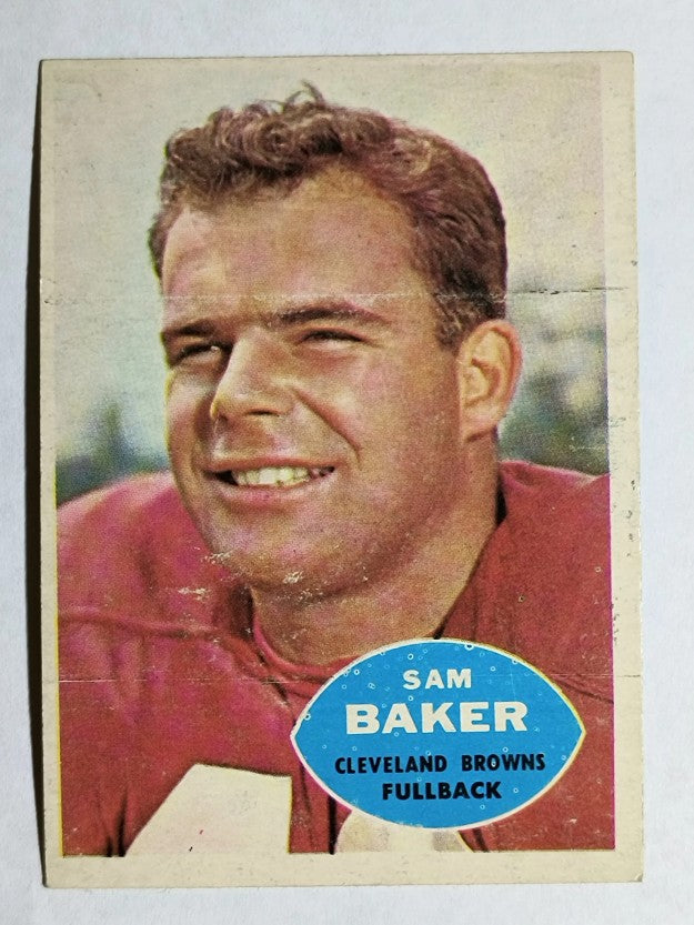 1960 Topps #24 Sam Baker (EXMT)