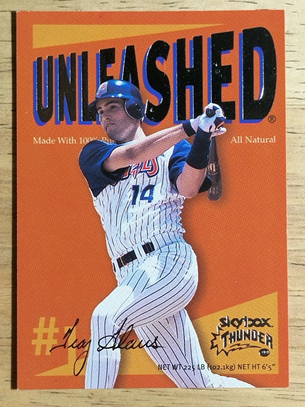 1999 SkyBox Thunder Unleashed #U7 Troy Glaus