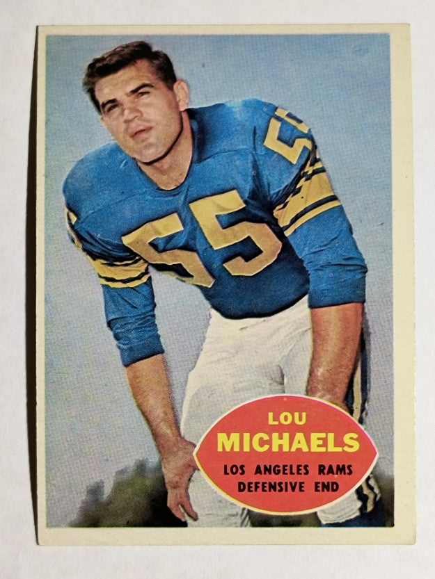 1960 Topps #69 Lou Michaels RC (EXMT)