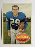 1960 Topps #75 Alex Webster (EXMT)