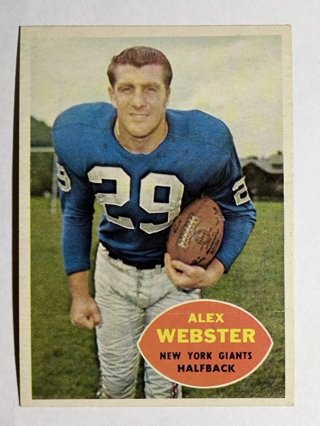 1960 Topps #75 Alex Webster (EXMT)