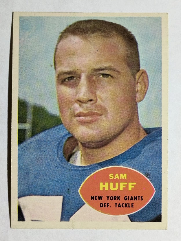 1960 Topps #80 Sam Huff (EXMT)