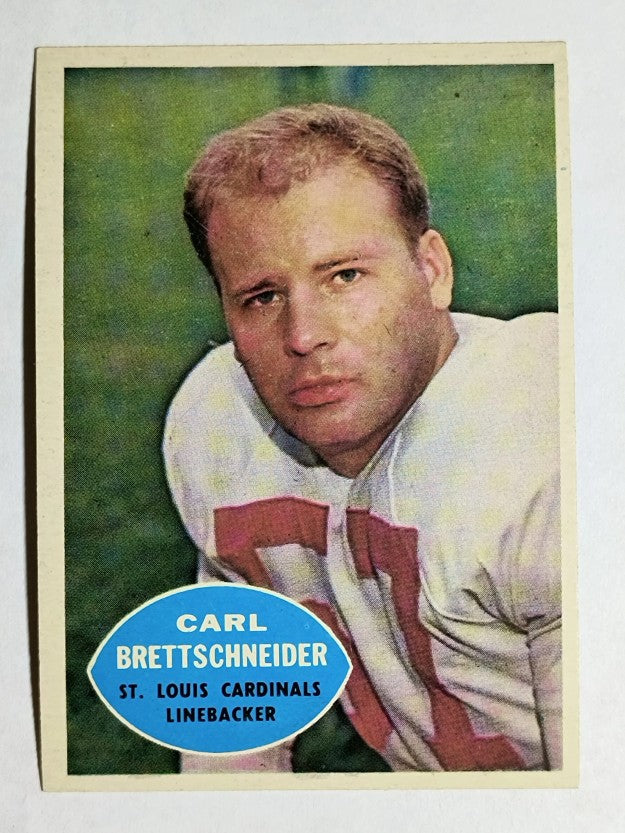 1960 Topps #109 Carl Brettschneider (EXMT)