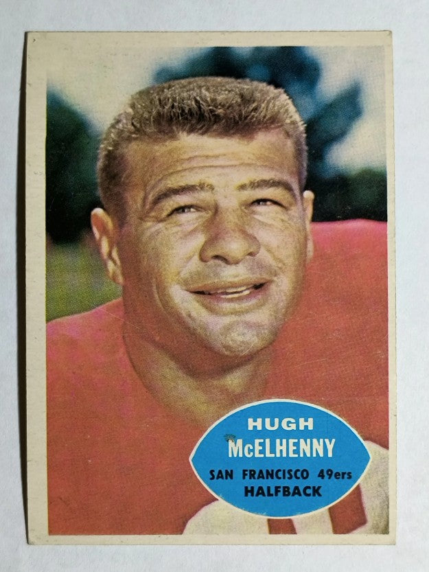 1960 Topps #116 Hugh McElhenny (EX)