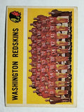1960 Topps #132 Washington Redskins (EX)