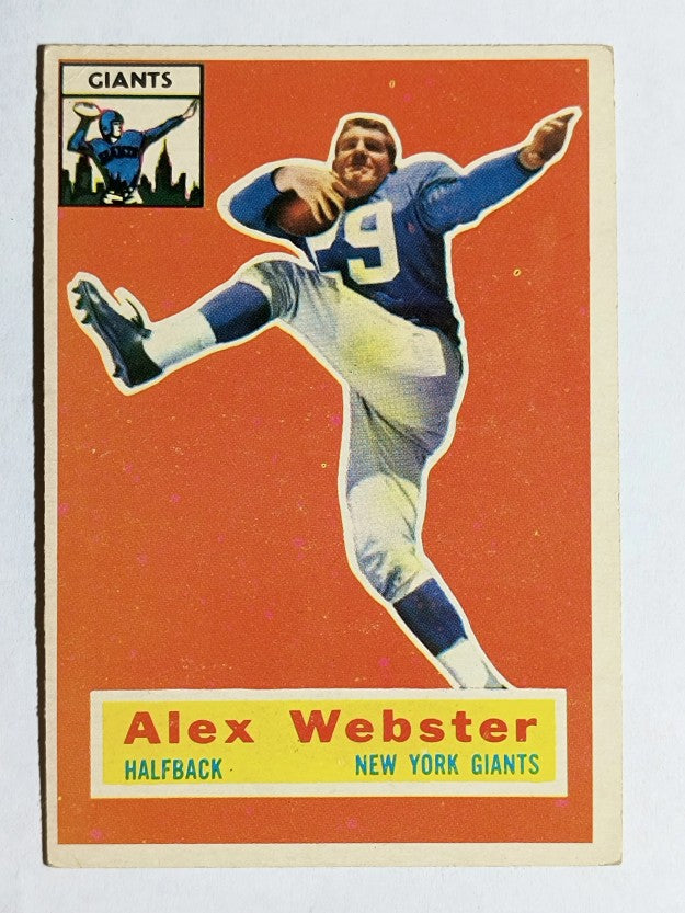 1956 Topps #5 Alex Webster RC (EX)