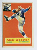 1956 Topps #5 Alex Webster RC (EX)