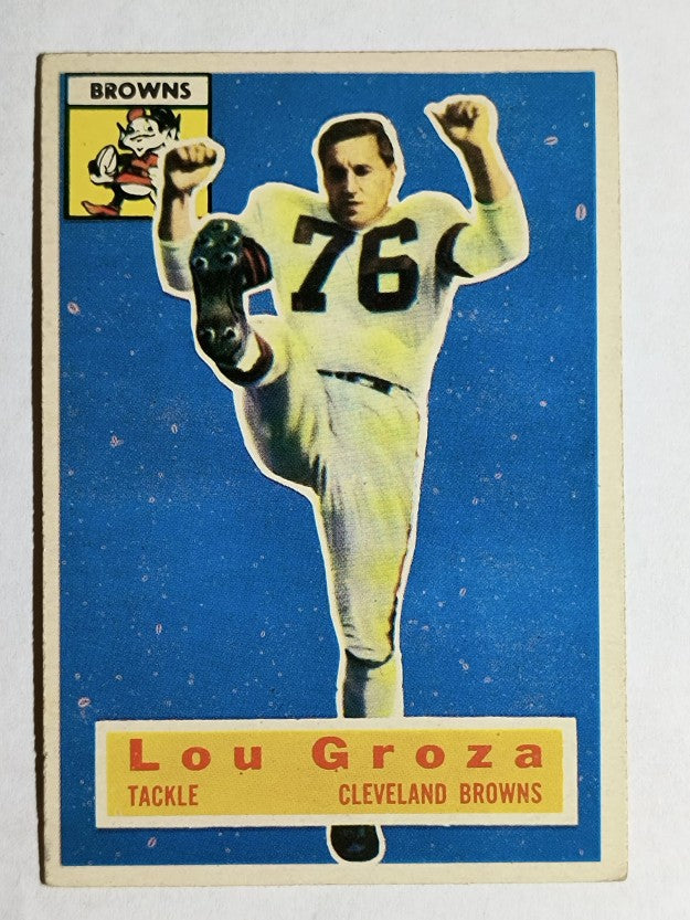 1956 Topps #9 Lou Groza (EX)