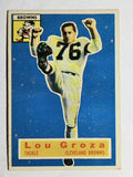 1956 Topps #9 Lou Groza (EX)