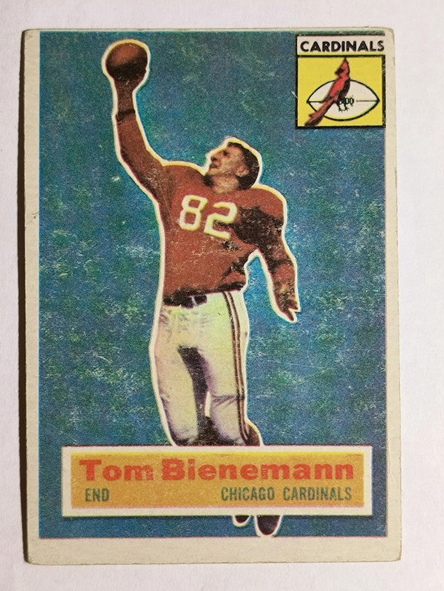 1956 Topps #10 Tom Bienemann SP RC (VGEX)