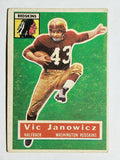 1956 Topps #13 Vic Janowicz SP (EX)