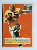 1956 Topps #18 Tank Younger (VGEX)