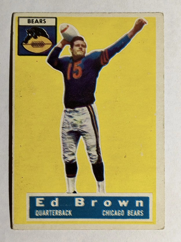 1956 Topps #23 Ed Brown (EX)