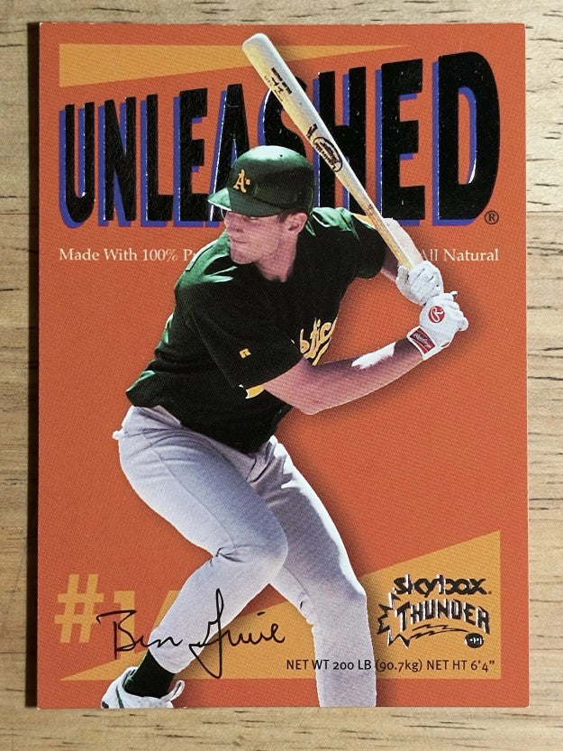 1999 SkyBox Thunder Unleashed #U8 Ben Grieve