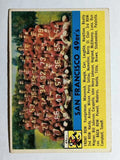 1956 Topps #26 San Francisco 49ers (EX)