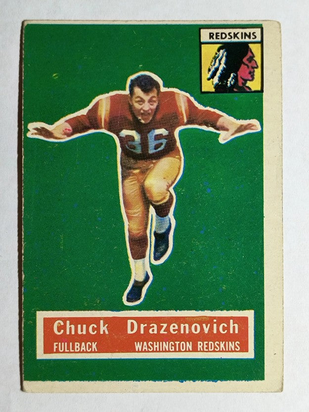 1956 Topps #37 Chuck Drazenovich SP (VGEX)