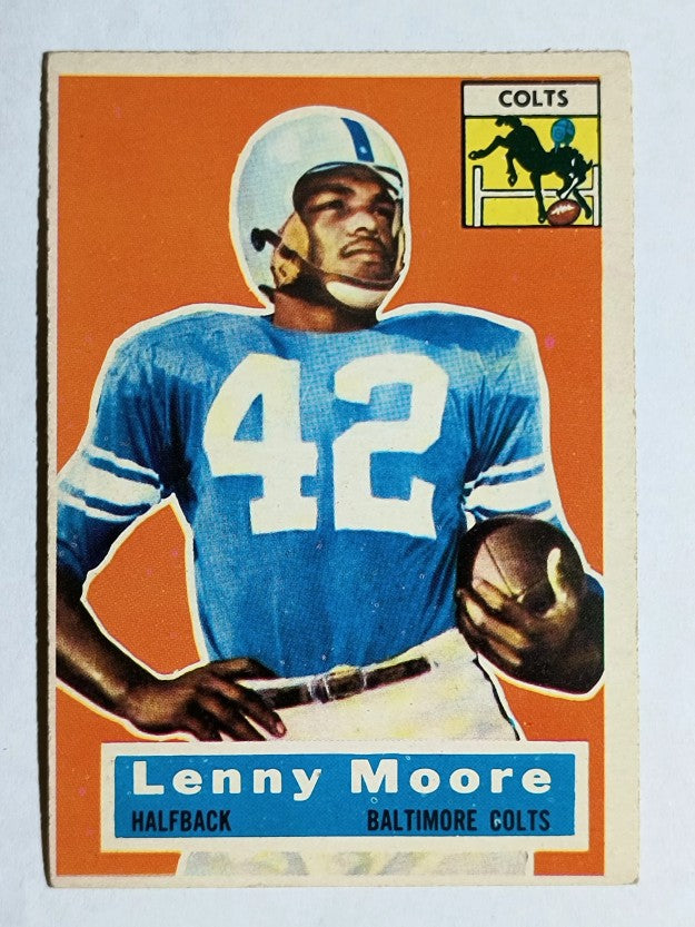 1956 Topps #60 Lenny Moore RC (EX)