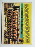 1956 Topps #61 Washington Redskins SP (VG)