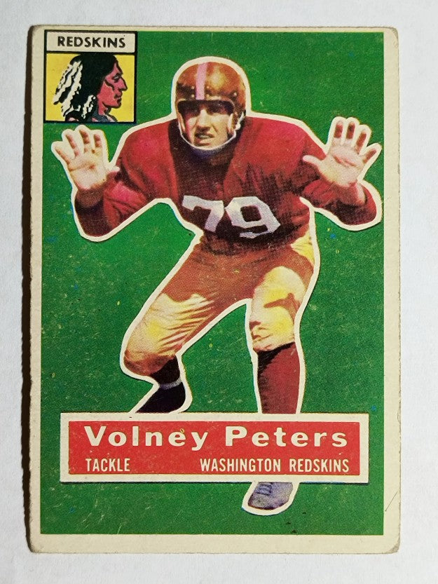 1956 Topps #73 Volney Peters SP (VGEX)