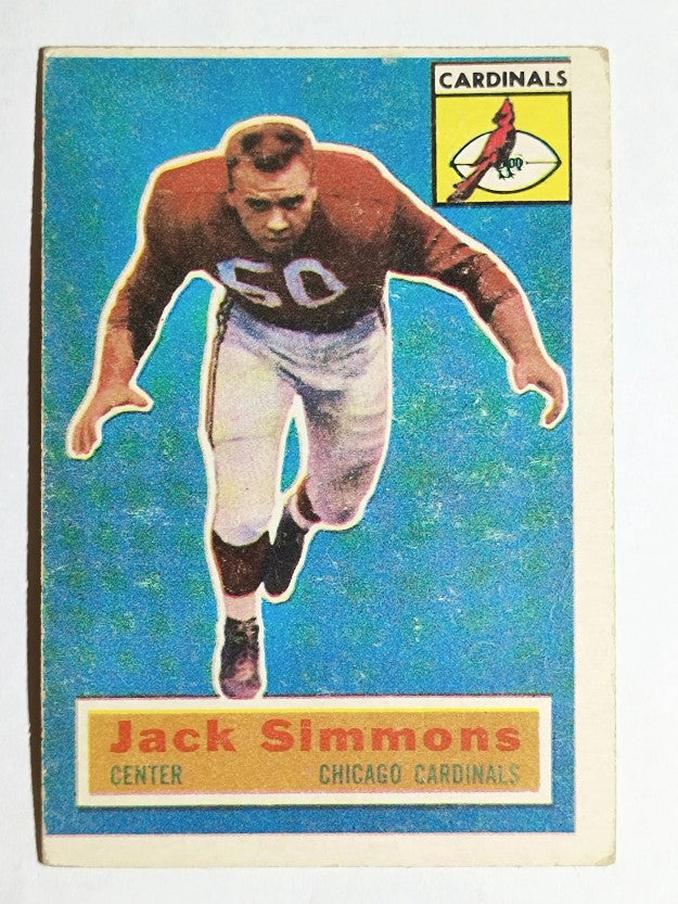 1956 Topps #82 Jack Simmons SP (VG)