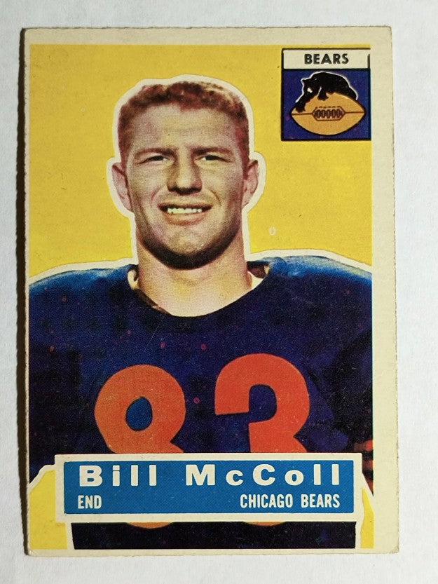 1956 Topps #83 Bill McColl (VGEX)