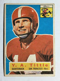1956 Topps #86 Y.A.Tittle (VGEX)