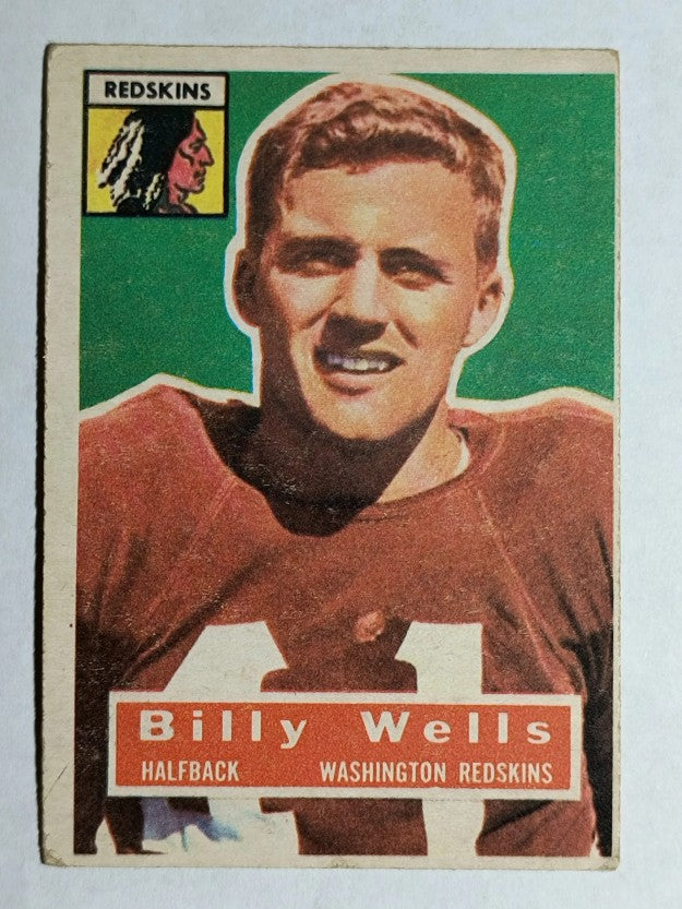 1956 Topps #97 Billy Wells SP RC (VGEX)
