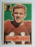 1956 Topps #97 Billy Wells SP RC (VGEX)