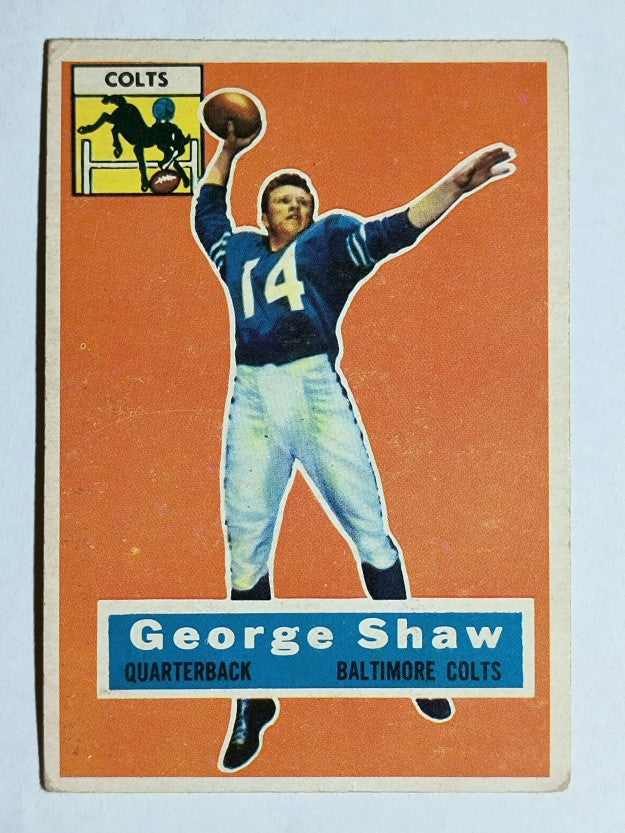1956 Topps #108 George Shaw RC (EX)