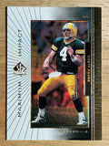 1999 SP Authentic Maximum Impact #MI10 Brett Favre