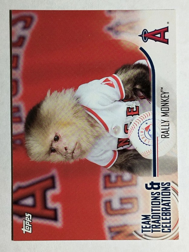 2018 Topps Opening Day Team Traditions and Celebrations #TTCRM Rally Monkey