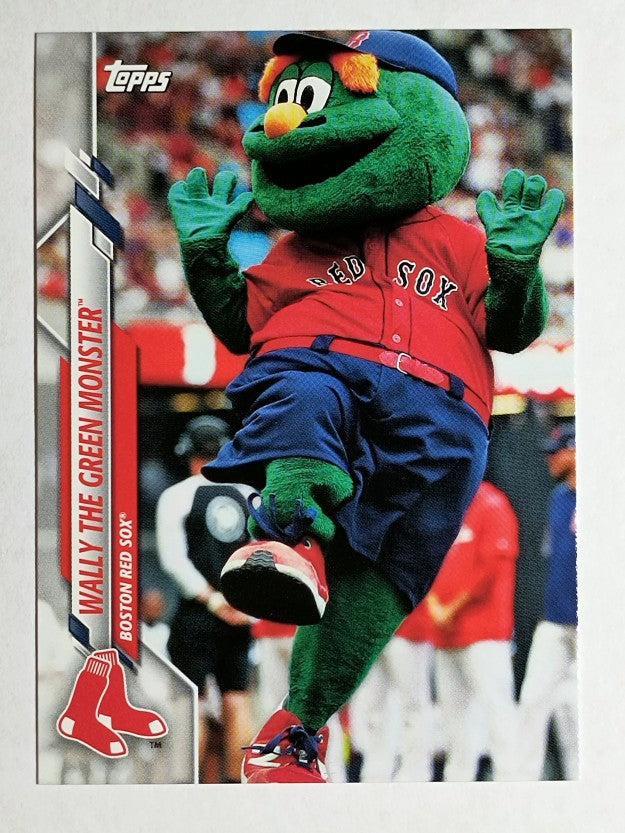 2020 Topps Opening Day Mascots #M2 Wally the Green Monster