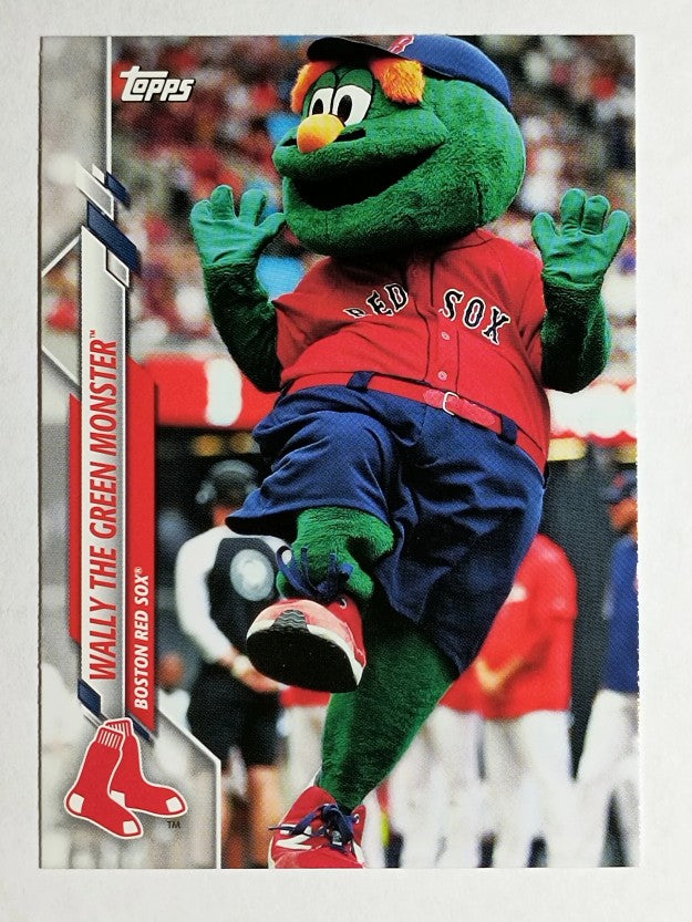 2020 Topps Opening Day Mascots #M2 Wally the Green Monster