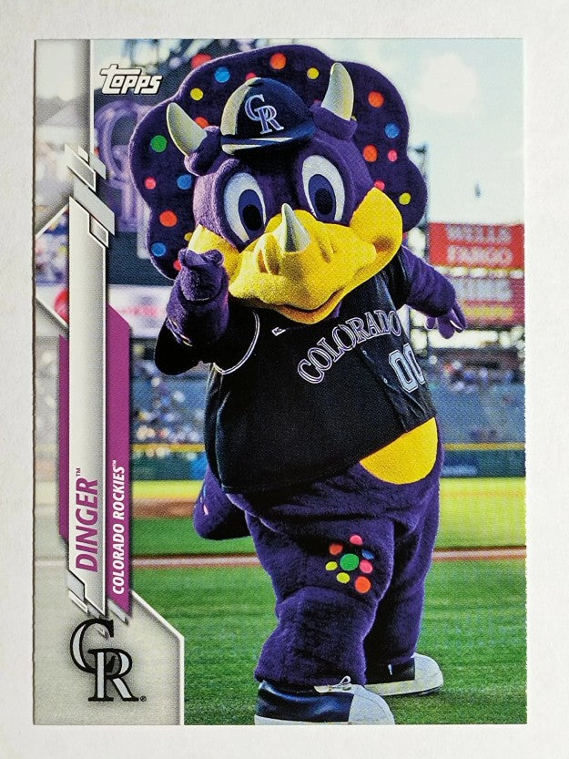 2020 Topps Opening Day Mascots #M4 Dinger
