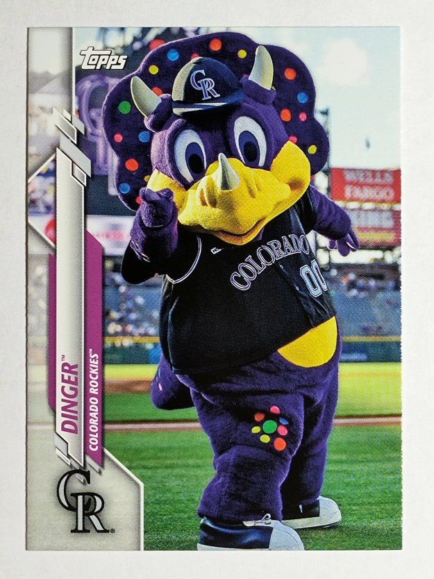 2020 Topps Opening Day Mascots #M4 Dinger