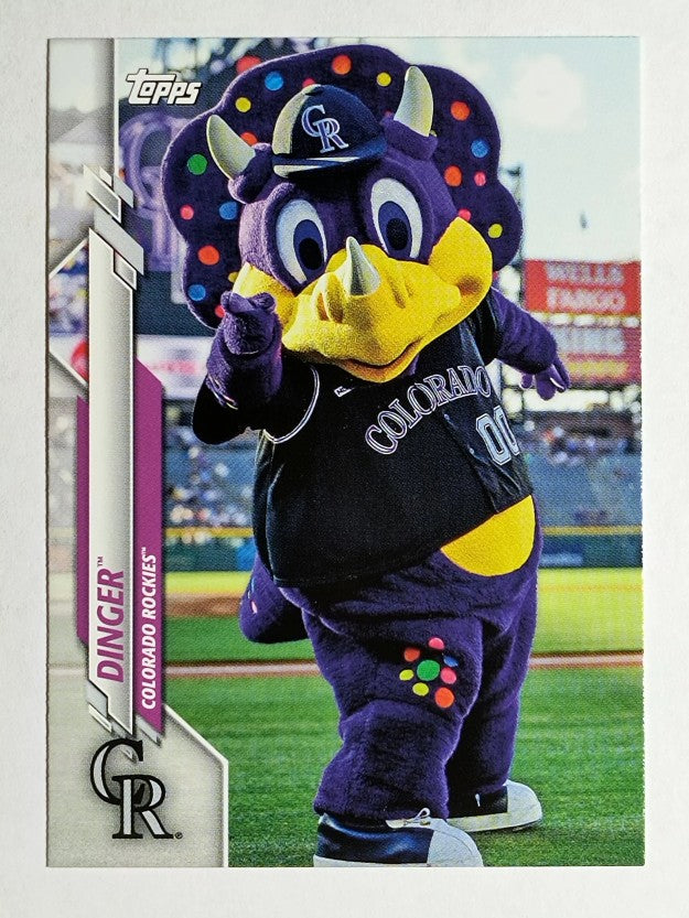 2020 Topps Opening Day Mascots #M4 Dinger
