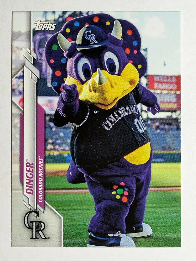 2020 Topps Opening Day Mascots #M4 Dinger