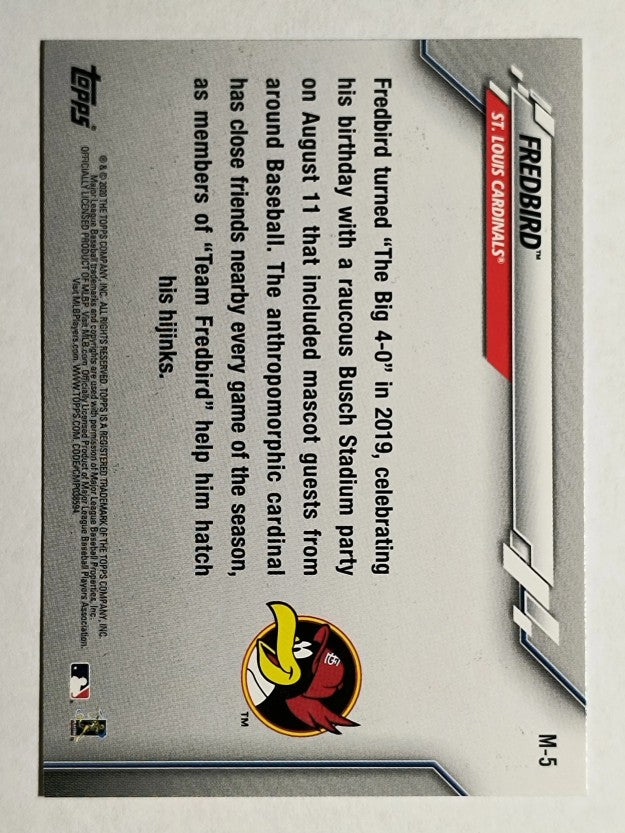 2020 Topps Opening Day Mascots #M5 Fredbird