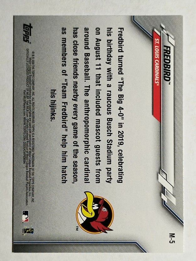 2020 Topps Opening Day Mascots #M5 Fredbird