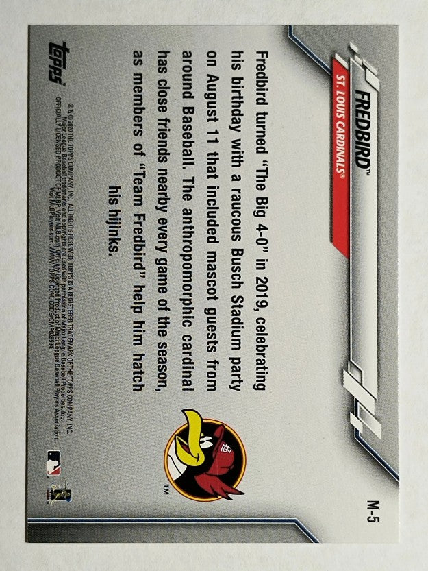 2020 Topps Opening Day Mascots #M5 Fredbird