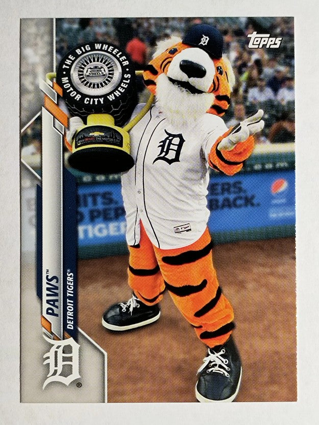 2020 Topps Opening Day Mascots #M6 Paws