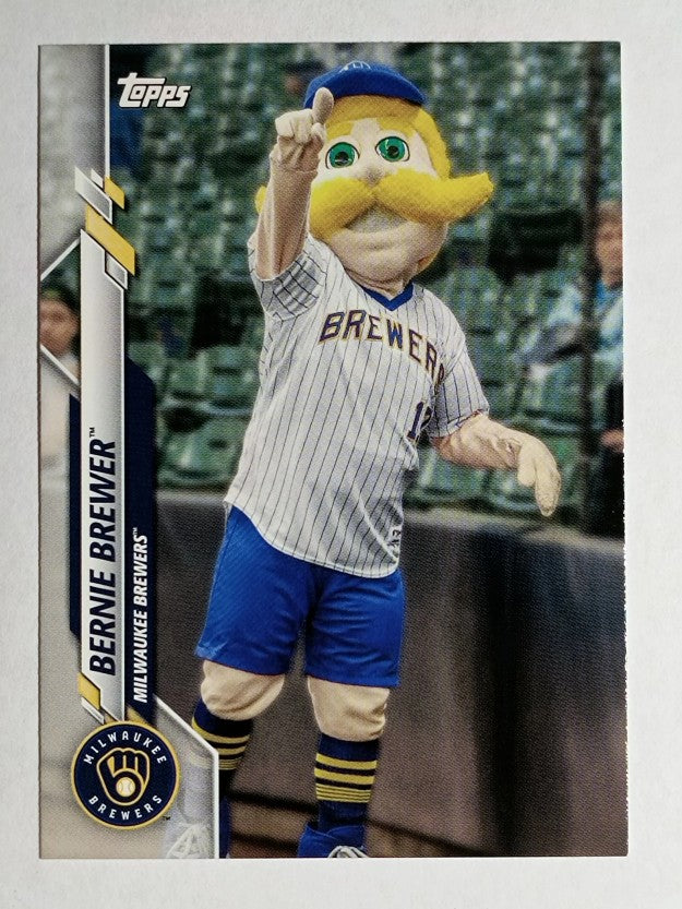 2020 Topps Opening Day Mascots #M8 Bernie Brewer