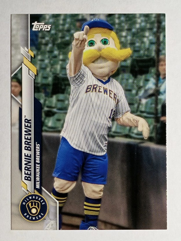 2020 Topps Opening Day Mascots #M8 Bernie Brewer