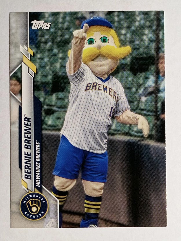 2020 Topps Opening Day Mascots #M8 Bernie Brewer
