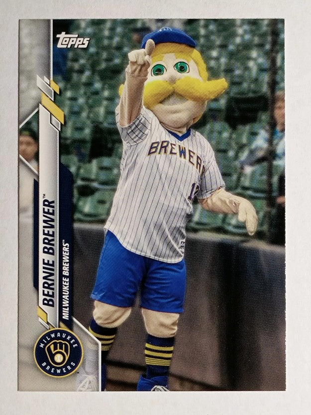 2020 Topps Opening Day Mascots #M8 Bernie Brewer