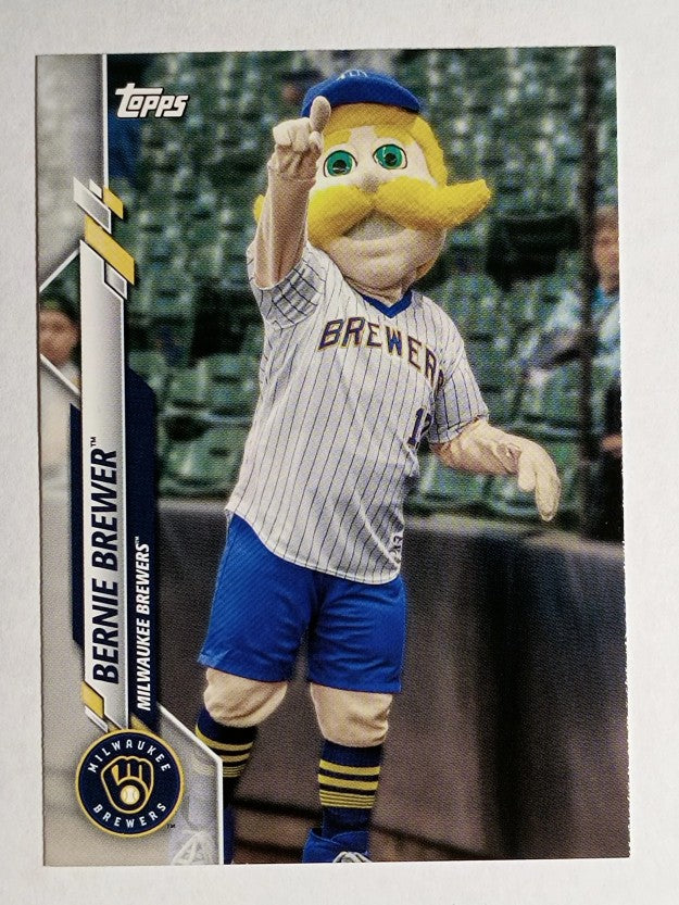 2020 Topps Opening Day Mascots #M8 Bernie Brewer