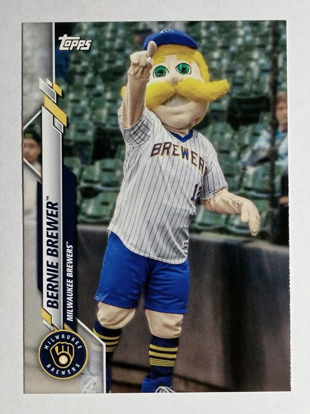 2020 Topps Opening Day Mascots #M8 Bernie Brewer