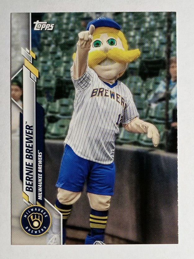 2020 Topps Opening Day Mascots #M8 Bernie Brewer