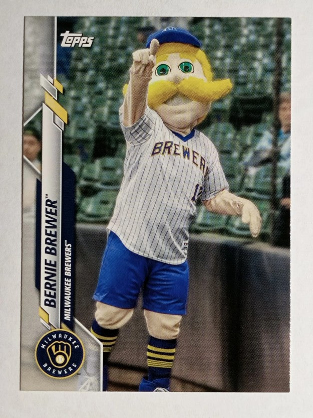 2020 Topps Opening Day Mascots #M8 Bernie Brewer